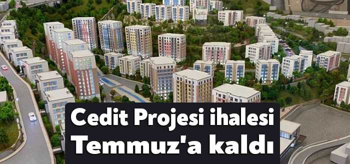 İhalesi geçen yıl yapıldı. İhaleyi kazanan firma artan maliyetler nedeniyle