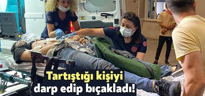 Kocaeli’nin Darıca ilçesinde bir kişi, tartıştığı şahsı önce darp etti