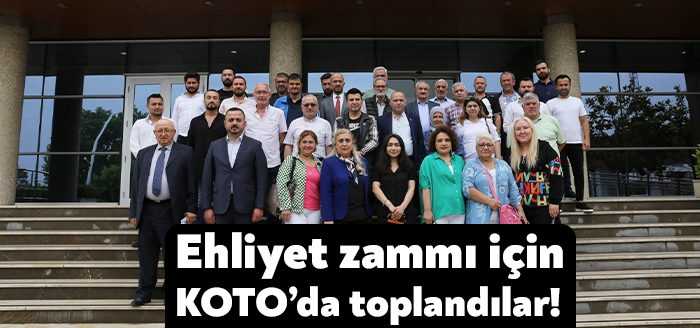 Kocaeli Ticaret Odası 15. Meslek Komitesi bünyesinde faaliyetlerini sürdüren Sürücü