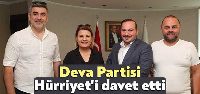 DEVA Partisi İzmit İlçe Başkanı Çağrı Çakıcı ve yöneticiler İzmit