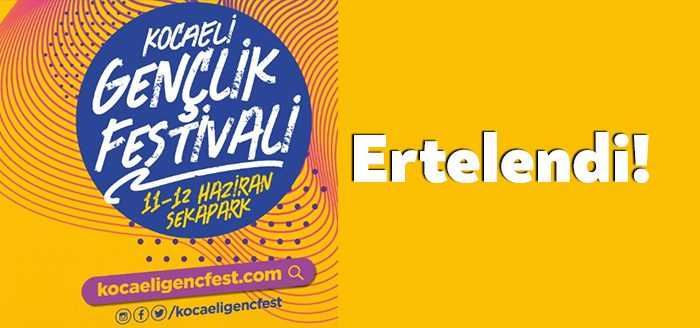 Kocaeli Büyükşehir Belediyesi’nin 11-12 Haziran tarihlerinde yapacağı gençlik festivali hava