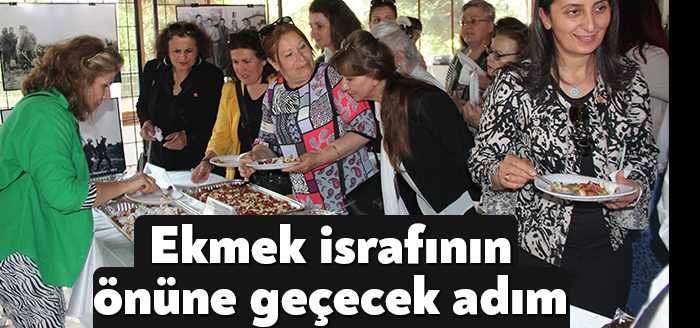 Kocaeli'de kadınlar, ekmek israfının önüne geçmek ve ülke ekonomisine katkı