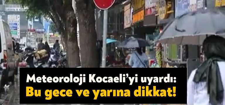 Marmara Bölgesi'nde bu gece ve yarın kuvvetli yağış bekleniyor. Meteoroloji