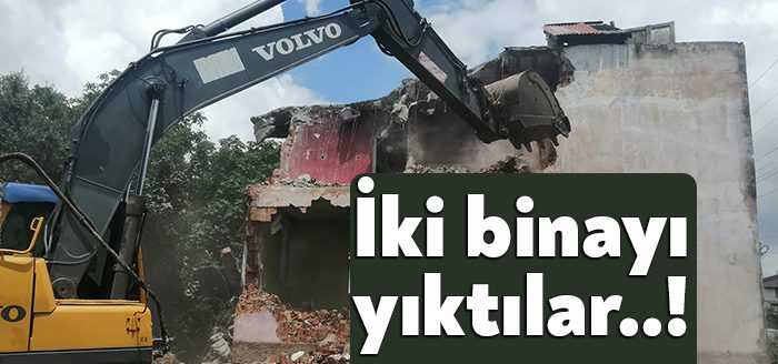 Körfez Belediyesi, ilçe genelindeki metruk yapıları tek tek yıkıyor. Bir