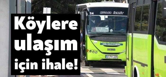 Kocaeli Büyükşehir Belediyesi Ulaşım Dairesi Başkanlığı Toplu Taşıma Şube Müdürlüğü,