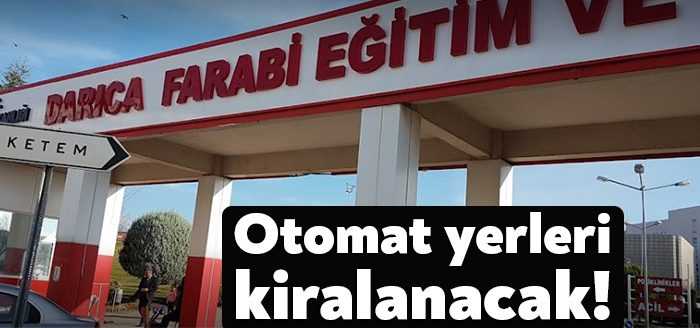 Darıca Farabi Eğitim ve Araştırma Hastanesi’nde yer alan yiyecek ve