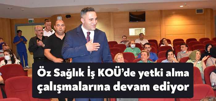 Üniversitelerde örgütlenme faaliyetlerini hızlandıran Hak-İş'e bağlı Öz Sağlık İş Sendikası
