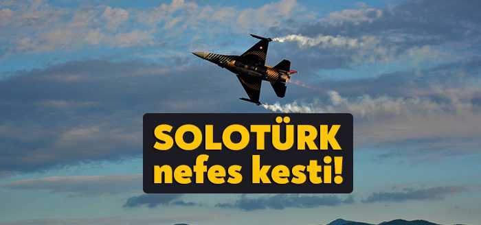 İzmit’in düşman işgalinden kurtuluşunun 101’inci yıl dönümü dolayısıyla SOLOTÜRK'ÜN Kocaeli