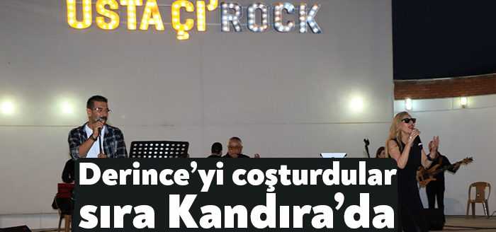 Kocaeli Büyükşehir Belediyesinin ustalar ile çıraklardan oluşan USTA ÇI-ROCK konseri
