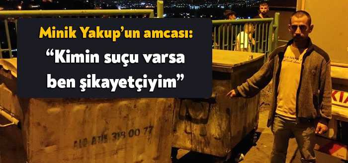 Kocaeli'de çöp konteynerinin kaymasıyla sokak merdiveni ile konteyner arasında sıkışarak