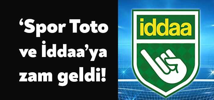 Spor Toto ve İddaa, 7 Haziran itibarıyla minimum bahis tutarının