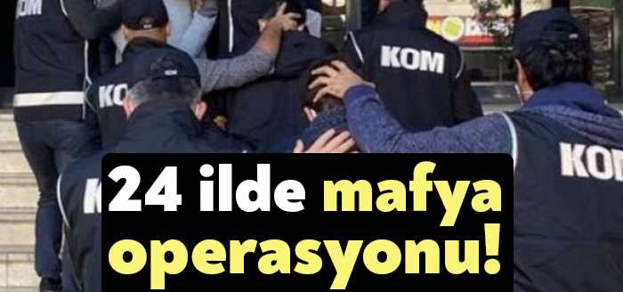 9 organize suç örgütü ile söz konusu örgütlere silah temin