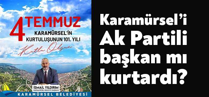 Karamürsel’in düşman işgalinden kurtuluşunun 101. yıl dönümü kutlama etkinlikleri kapsamında