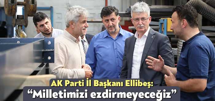 AK Parti Kocaeli İl Başkanı Mehmet Ellibeş, küresel krizin yarattığı