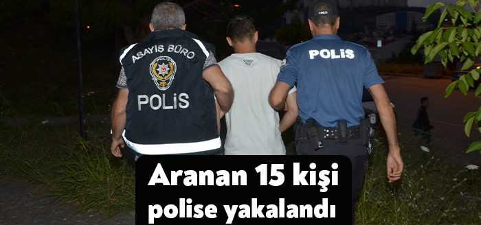 Kocaeli’de işledikleri çeşitli suçlardan haklarında kesilmiş 1 ile 15 yıl