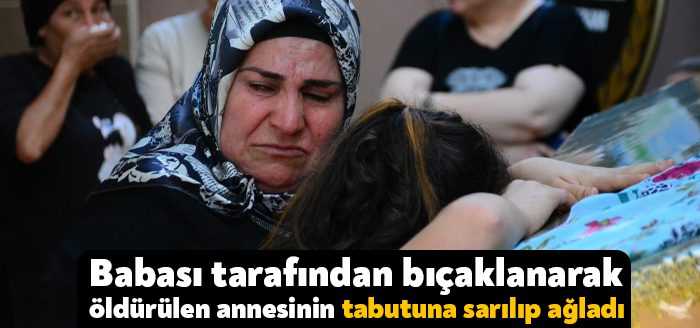 Kocaeli'de eşi tarafından bıçaklanarak öldürülen Birgül Göksu, gözyaşlarıyla son yolculuğuna