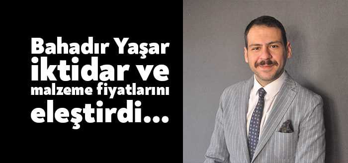 İyi Parti İl Başkan Yardımcısı Bahadır Yaşar, 4 yıl öncesinin
