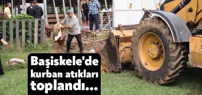 Başiskele Belediyesi, kurban atıklarının çevreye zarar vermeden anında toplanması için