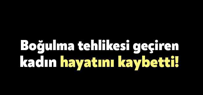 Kocaeli'de serinlemek için girdiği denizde boğulma tehlikesi geçiren 25 yaşındaki