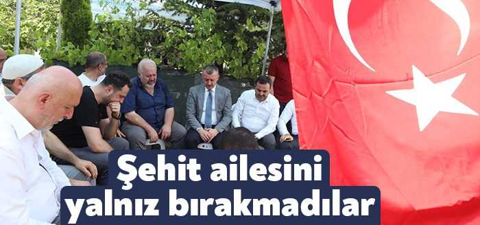 Başkan Büyükakın, Hakkari-Yüksekova’da görev yaparken şehit olan Uzman Çavuş Sarı’nın