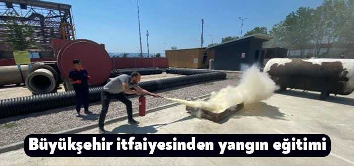 Kocaeli Büyükşehir Belediyesi İtfaiye Daire Başkanlığı, Ulaşımpark A.Ş. personelline yangın
