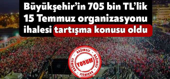 Kocaeli Büyükşehir Belediyesi’nin tek günlük 15 Temmuz Anma Programı organizasyon