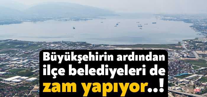 Kocaeli Büyükşehir Belediyesi’nin işçilerin ücretlerine ve sosyal haklarına yüzde 30