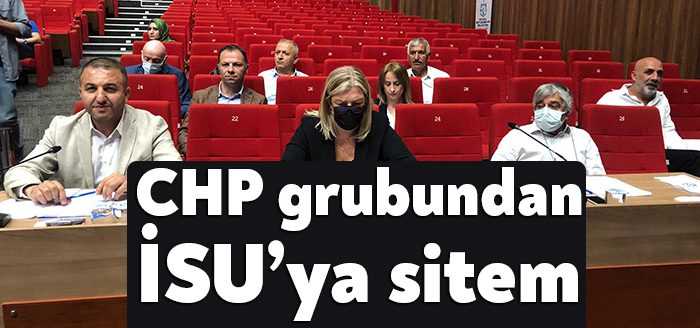 İSU Genel Kurulu’nda daha önce maddelerle ilgili bilgi verilmeyen CHP’li