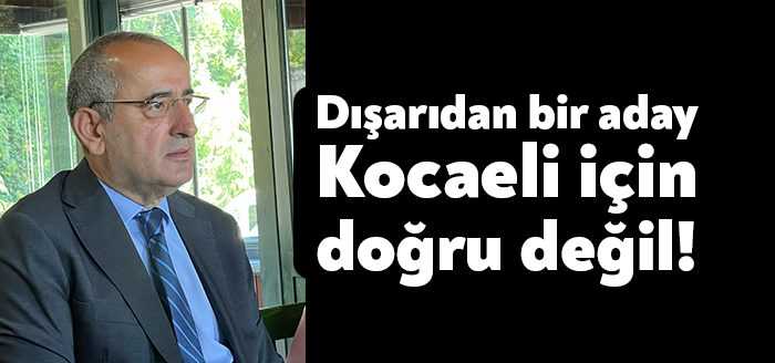 TBMM Başkan Vekili Haydar Akar genel seçimlerde milletvekilliğine Kocaeli dışından