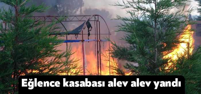 Kocaeli'nin Kartepe ilçesinde eğlence kasabası olarak bilinen Kovboy Park'ta elektrik
