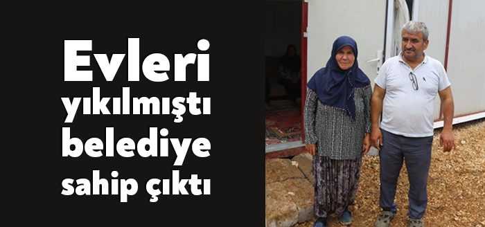 Kandıra Belediyesince, 9 Temmuz'da bayramlaşmak için akrabalarına gittikleri sırada evleri