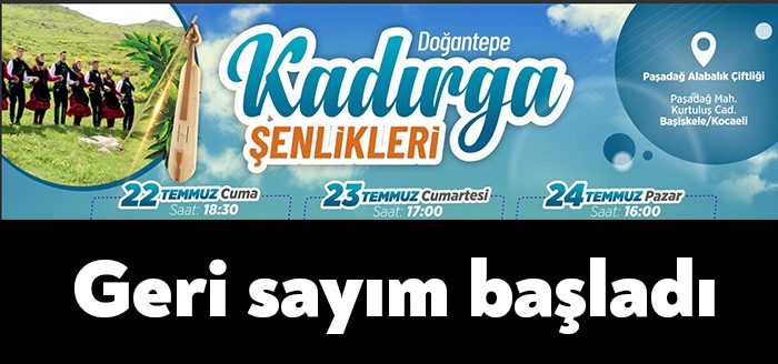 Başiskele Belediyesi tarafından düzenlenen Doğantepe Kadırga Şenlikleri Karadeniz müziğinin yetenekli