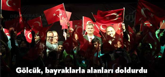 Gölcük’te 15 Temmuz Şehitlerini Anma, Demokrasi ve Milli Birlik Günü’nde