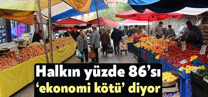 Halk, içinden geçilen sürecin derin bir kriz olduğunun farkında. Global