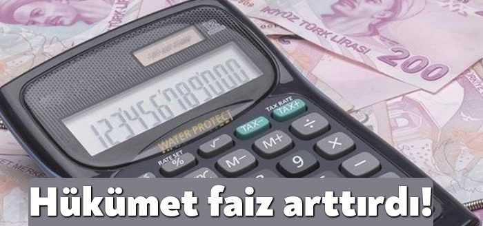 Devletin alacaklarına uyguladığı gecikme faizi olan ve daha önce yıllık