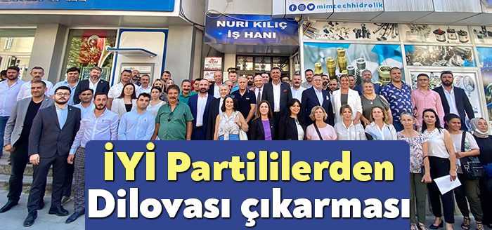İYİ Parti Kocaeli İl Teşkilatı saha programlarını Dilovası’nda sürdürdü. İlçe