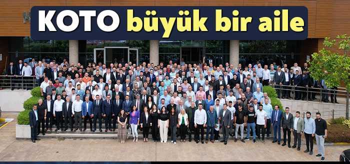 Kocaeli’nin en büyük kurumsal ailesi KOTO, bayramlaşma programını yoğun katılımla