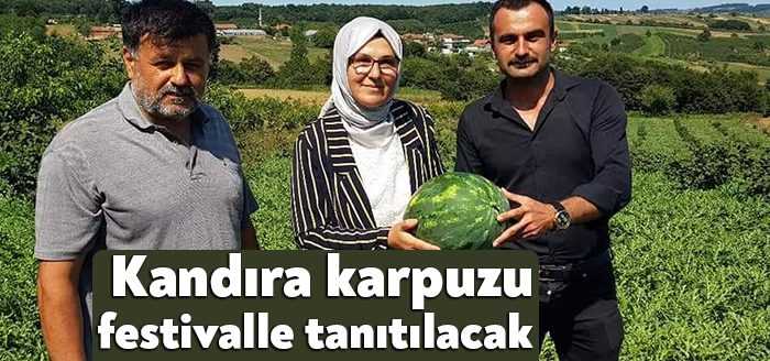 Kandıra Tarım İlçe Müdürlüğü tarafından coğrafi işareti alınan Kandıra karpuzu