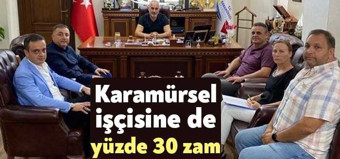 Karamürsel Belediye Başkanı İsmail Yıldırım tüm İşçi ve Şirket