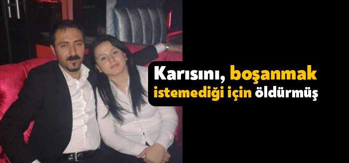 Kocaeli'nin Gölcük ilçesinde karısını bıçaklayarak öldüren zanlının, boşanmak istemediği için
