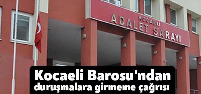 Kocaeli Barosu, dün öldürülen avukat Servet Bakırtaş'ın ardından 7-8 Temmuz