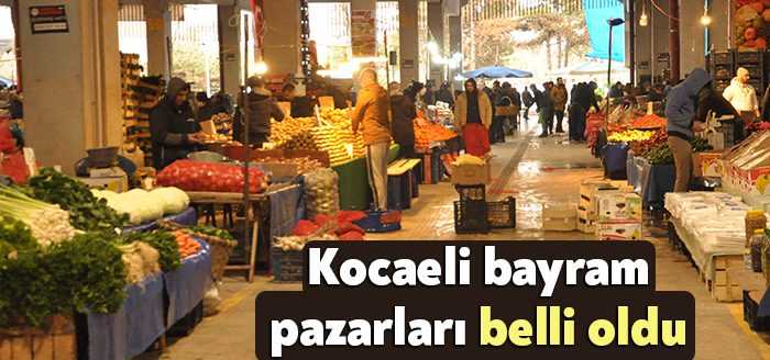  Kocaeli Seyyar Esnafı Pazarcılar Esnaf Odası Başkanı Ramazan Kumsar ilimizde kurulacak bayram pazarlarına