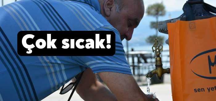 Türkiye'de kavurucu çöl sıcaklığı hakim olurken Kocaeli'de hissedilen sıcaklık 39