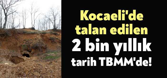 Kocaeli’de yaklaşık 2 bin yıl önce inşa edilen tümülüs diefne