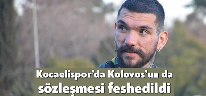 Kocaelispor’da Dimitris Kolovos’un sözleşmesi feshedildi. Yeşil-siyahlıların kadrosunda yabancı futbolcu kalmadı.