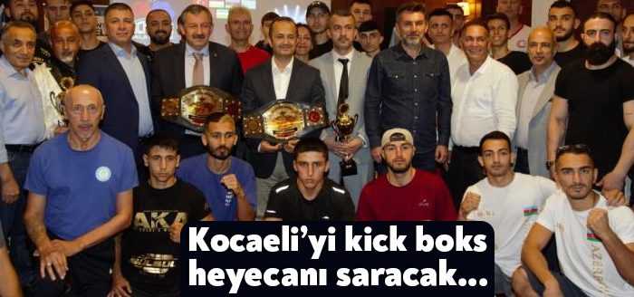 Kocaeli Büyükşehir Belediyesi ve Türkiye Kick Boks Federasyonu tarafından organize