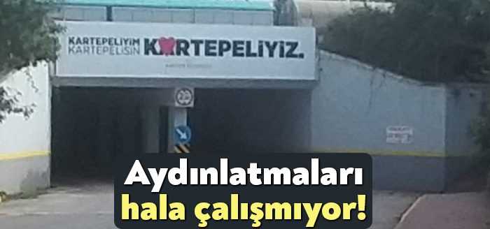 Kartepe Köseköy Tren İstasyonu yaya ve araç alt geçidindeki sorunlar