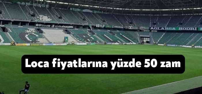 Kocaelispor’da yönetim yeni sezonun loca fiyatlarını belirledi. Geçen yılki ücretlere