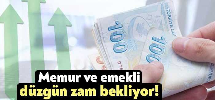 TÜİK, bugün ilk 6 aylık enflasyon rakamlarını açıklayacak. Milyonlarca memur