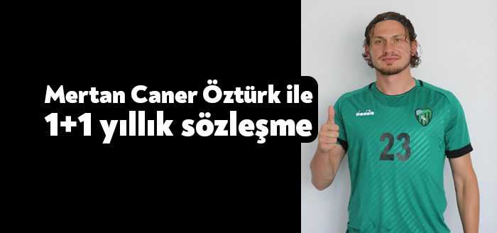 Kocaelispor, 29 yaşındaki Mertan Caner Öztürk’ü de renklerine bağladı. Kulübün